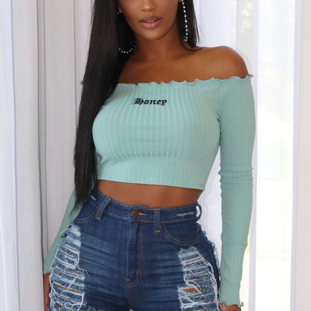 Off the shoulder top
